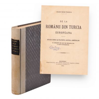 Ioan Nenițescu, De la românii din Turcia Europeană, 1895