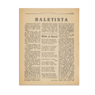 Publicația „Domnișoara”, Anul I, Nr. 1, 8 decembrie 1935