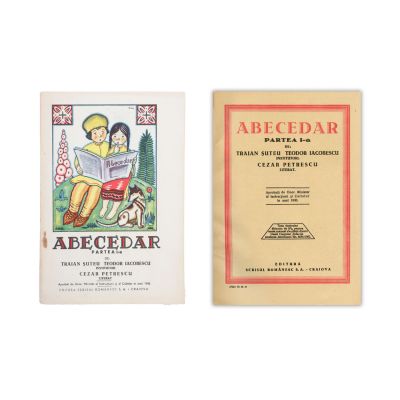 Traian Șuteu, Abecedar, 1930, partea I, ilustrat de Dem. Demetrescu