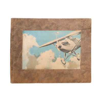 Album aeronautic oferit principelui Carol al II-lea, exemplar numerotat