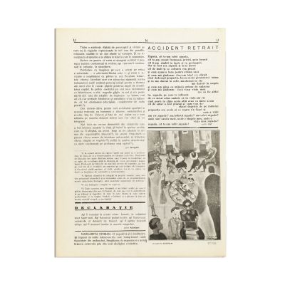 Publicația „UNU”, anul IV, nr. 35, mai 1931