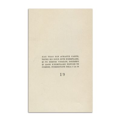 Lucian Blaga, Trilogia Culturii, 1944, exemplar bibliofil