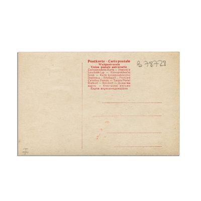 Regele Carol I și regina Elisabeta, carte poștală ilustrată, 1906