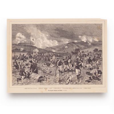 Războiul Ruso-Turc din 1877-1878, colecție de 12 rotogravuri