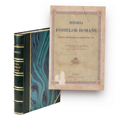 Constantin N. Minescu, Istoria poștelor române, 1916