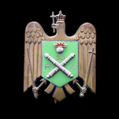 Insigna de 7 ani a „Regimentului 30 Artilerie - Chișinău”