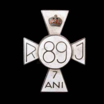Insigna de 7 ani a „Regimentului 89 Infanterie - Brașov”