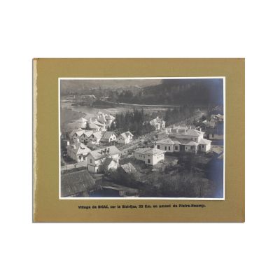 La ville de Piatra-Neamtz, album fotografic cu semnături