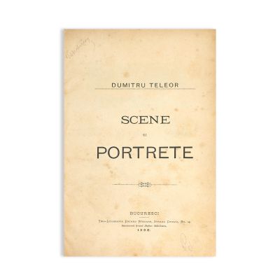 Dumitru Teleor, Scene și portrete, 1886