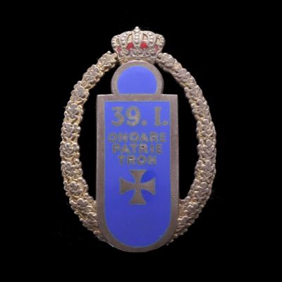 Insigna de 7 ani a „Regimentului 39 Petru Rareș - Florești”