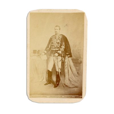 Alexandru Ioan Cuza, fotografie format carte-de-visite