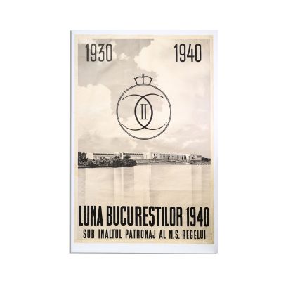 Afiș, Luna Bucureștilor, 1940