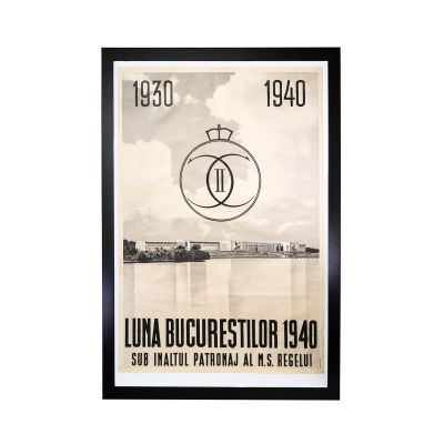 Afiș, Luna Bucureștilor, 1940