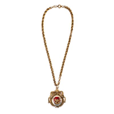 Medalion realizat cu ocazia vizitei reginei Maria a României în Statele Unite, marca Coro