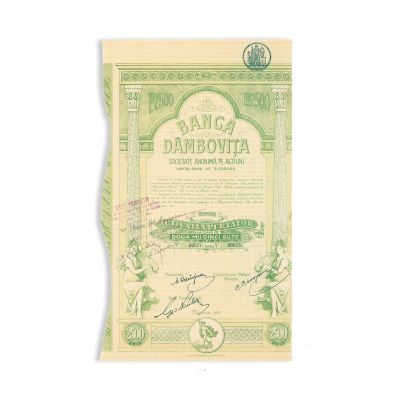 „Ilie Floașiu”, „Banca Marmorosch, Blank & Co”, „Banca Dâmbovița”, „Generala”, patru acțiuni