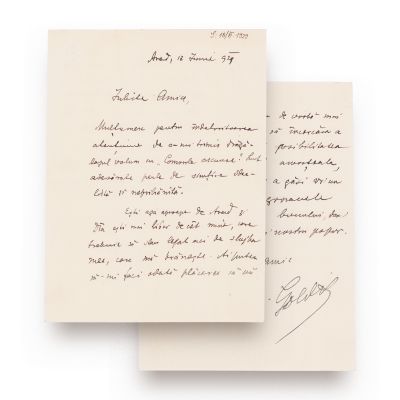 Vasile Goldiș, scrisoare expediată lui Petru Groza, 17 iunie 1929