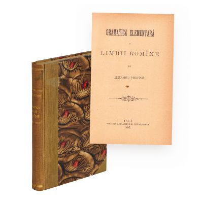 Alexandru Philippide, Gramatică elementară a limbii române, 1897