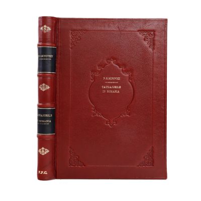 Dr. Nicolae Minovici, Tatuajele în România, 1898, cu dedicație pentru Dumitru Marinescu Bragadiru