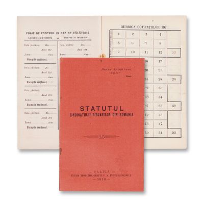 Statutul Sindicatului Birjarilor din România, 1910