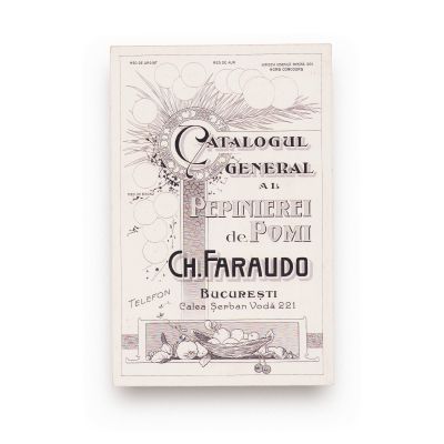 Catalogul general al pepinierei de pomi Ch. Faraudo, reclamă 