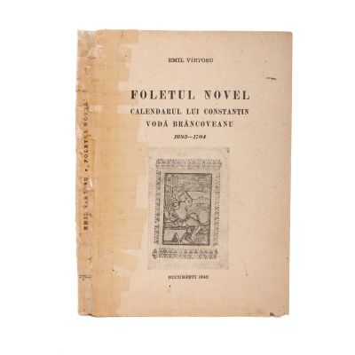 Emil Vîrtosu, Calendarul lui Constantin Vodă Brâncoveanu, 1942 
