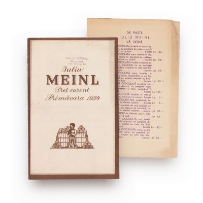Iuliu Meinl, catalog de produse, 1934 