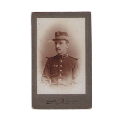 Comandantul Nerone N. Popescu, livret militar + ordin de mobilizare + două fotografii 