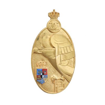 Maiorul Cristian Crainic, insigna „Pregătire Premilitară” clasa I + brevet