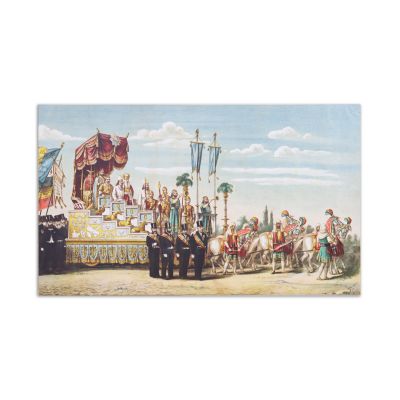 Carol Popp de Szathmáry, Carul Societății Sioniste - Albumul Carelor Simbolice, cromolitografie, exemplar de probă