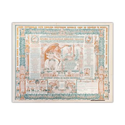 Diploma „Cetățeanului României Traiane”, ing. Theodor Niculescu (Magnificentius)