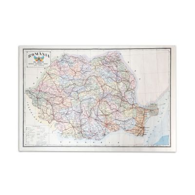 Institutul cartografic „Unirea”, Harta României pe județe