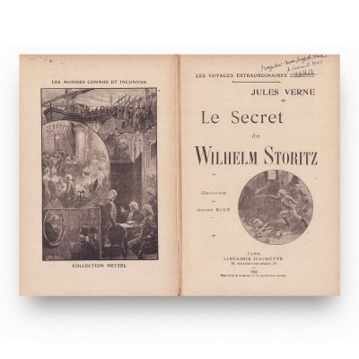 Jules Verne, Docteur Ox + Le secret de Wilhelm Storitz, ediție Hetzel, 1922-1924 
