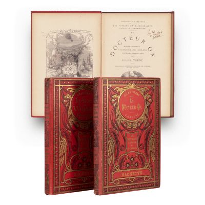 Jules Verne, Docteur Ox + Le secret de Wilhelm Storitz, ediție Hetzel, 1922-1924 