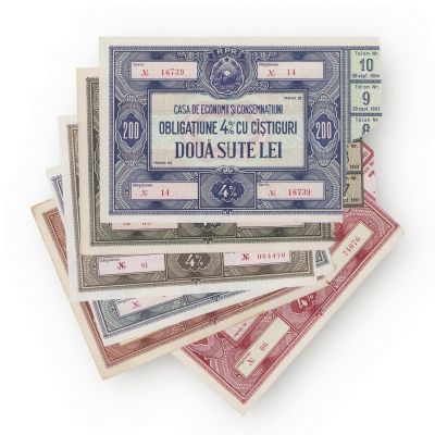 Casa de Economii și Consemnațiuni, 6 obligațiuni 4% cu câștiguri