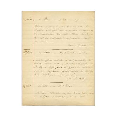 Condică de Corespondențe, 1868-1869 