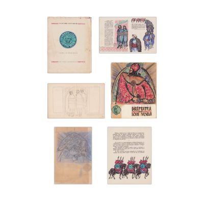 Victor Eftimiu, Dreptatea lui Vodă, cu ilustrații de Adrian Ionescu + exemplar de probă