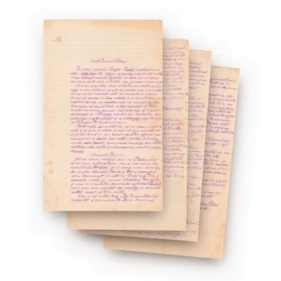 Petru Vulcan, scrisoare privind chestiunea duelului