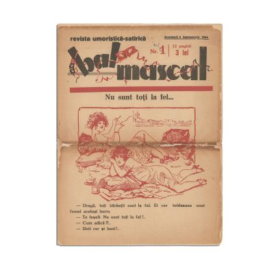 Publicația „Bal Mascat”, Nr. 1, 2 septembrie 1934