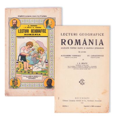 Lecturi geografice - România, 1928