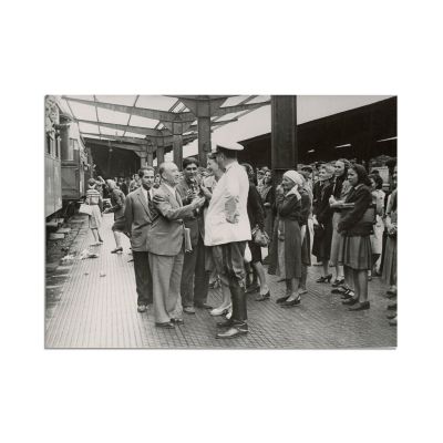 Primarul general al capitalei, Victor Dombrovski, 4 fotografii de epocă, 1965