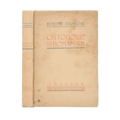 Dumitru Stăniloae, Ortodoxie și românism, 1939, cu dedicație olografă