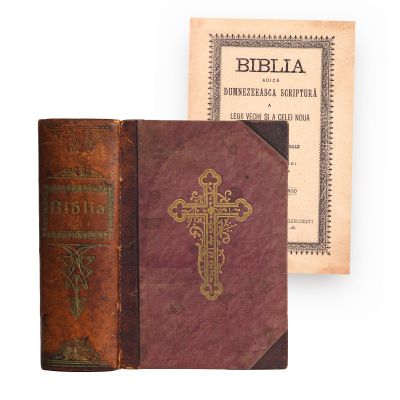 Biblia, tipărită în zilele Majestății Sale regele Carol I, 1914, ediție de lux