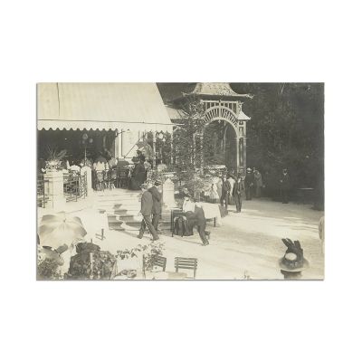 Casa Capșa, două fotografii de epocă, cca. 1906 