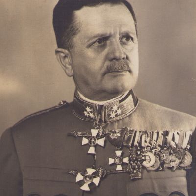 Vilmos Nagy de Nagybaczon, fotografie tip carte poștală, atelier Brunhuber