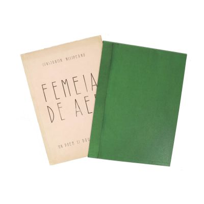 Constantin Nisipeanu, Femeia de aer, 1943, exemplar numerotat, cu dedicație