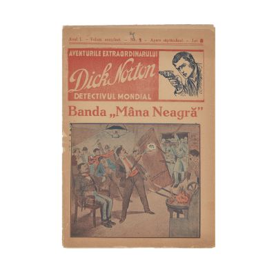 Publicația „Aventurile extraordinarului Dick Norton, detectivul mondial”, Anul I, Nr. 1 