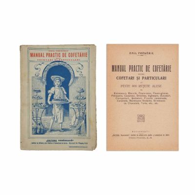 Emil Frederic, Manual practic de cofetărie