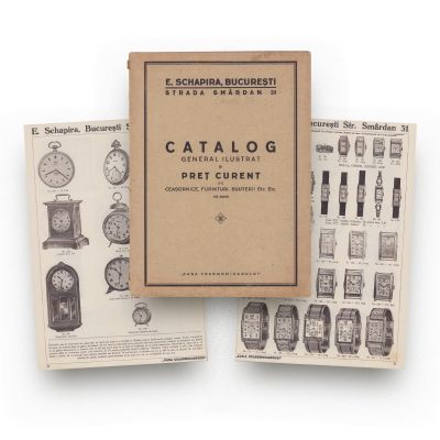 Catalog general ilustrat și preț curent de ceasornice, furnituri, bijuterii