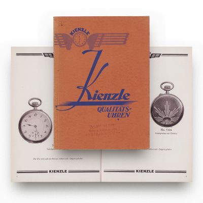 Kienzle și Heinrich Weiss, două cataloage de ceasuri