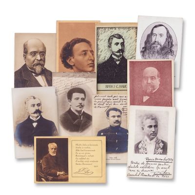 Personalități politice din spațiul românesc, 10 cărți poștale fotografice